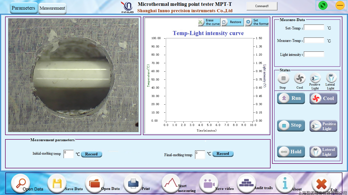 Microthermal melting point tester MPT-T series